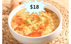 Tomato and egg Soup